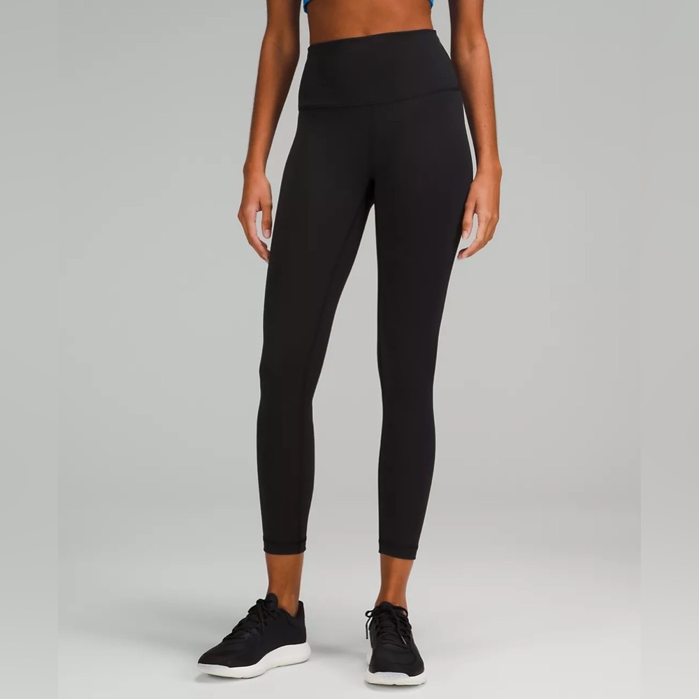 Wunder Train High-Rise Tight 25" Size 6 in Black